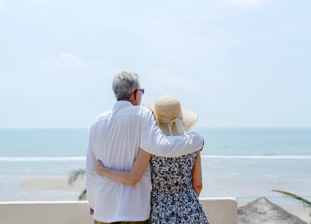 Retired couple
